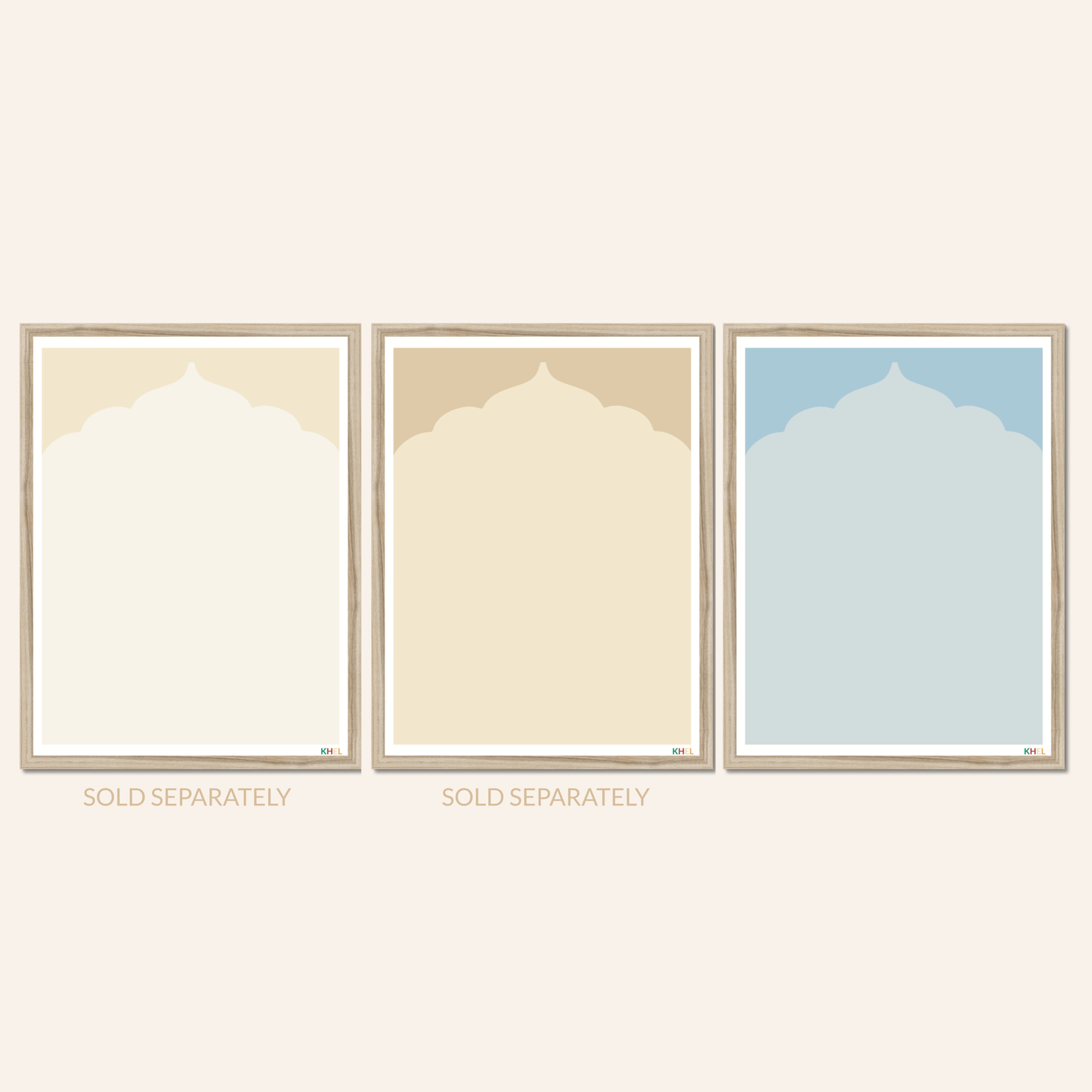 'NIGHTFALL MAHAL' Minimalist Cultural Fine Art Print