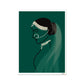 'MONSOON NIGHT RANI' Minimalist Cultural Fine Art Print