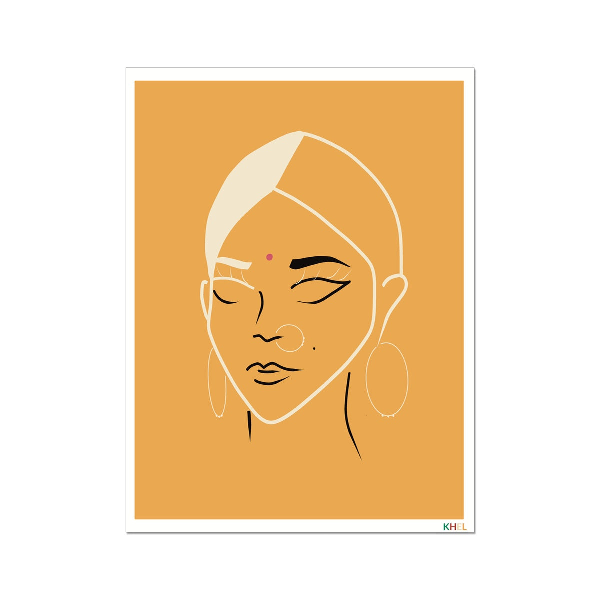 'SONA' Minimalist Cultural Fine Art Print