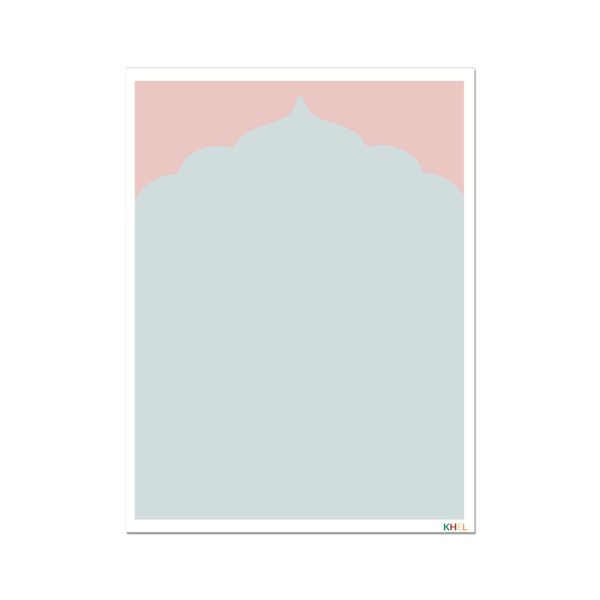 'DUSK MAHAL' Minimalist Cultural Fine Art Print