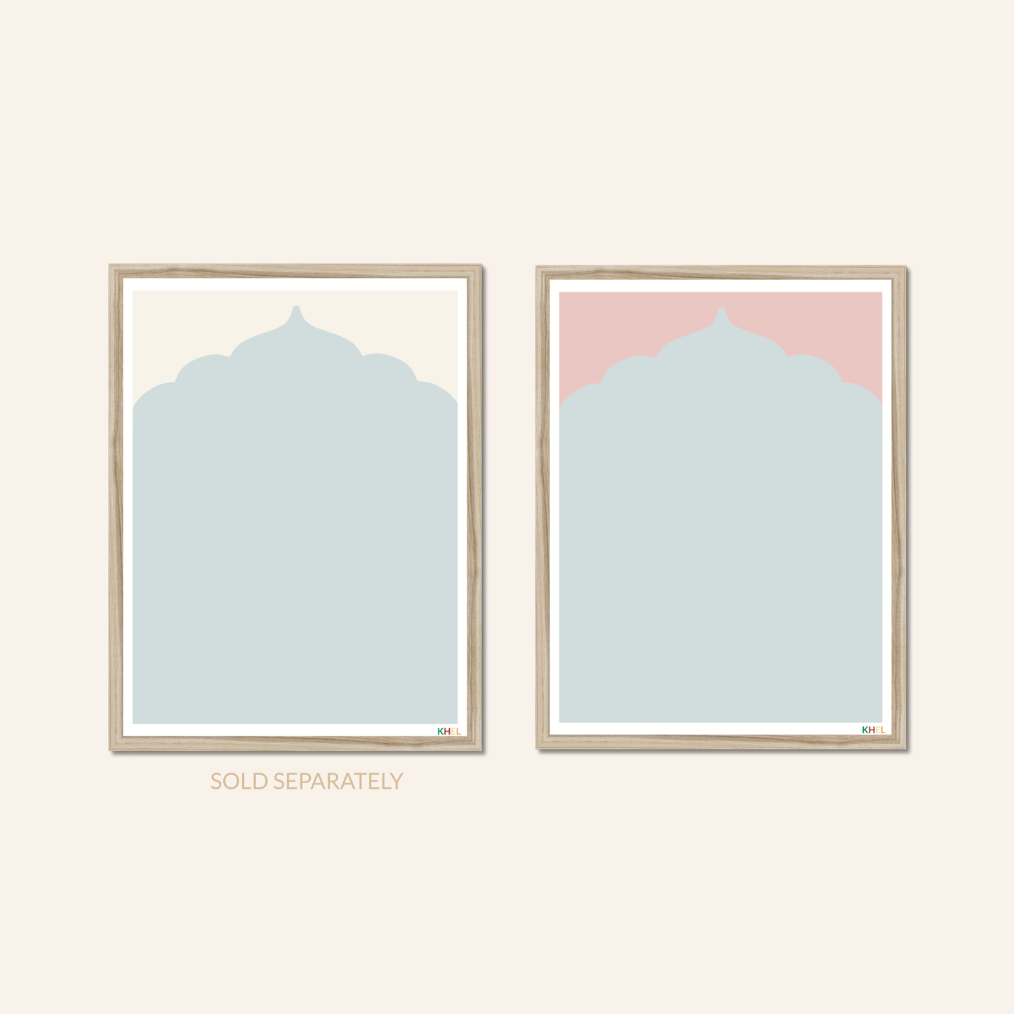 'DUSK MAHAL' Minimalist Cultural Fine Art Print