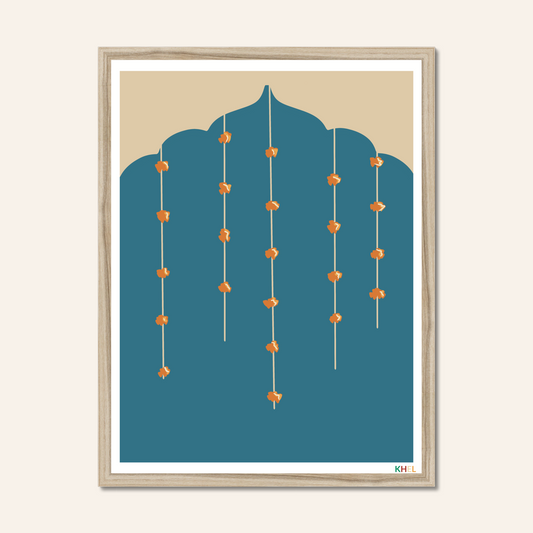 'PHOOL MAHAL' Minimalist Cultural Fine Art Print