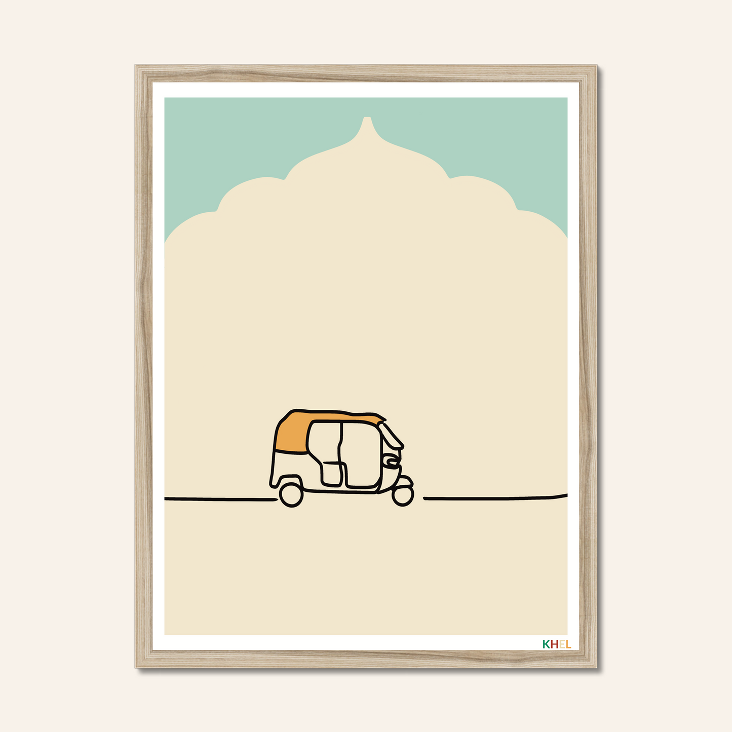 'HORN PLEASE' Minimalist Cultural Fine Art Print