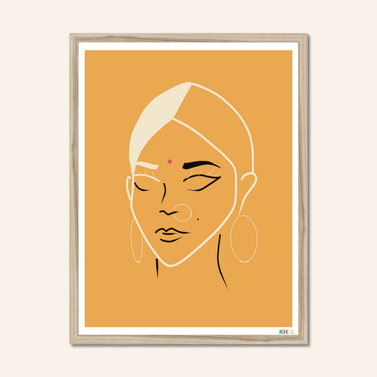 'SONA' Minimalist Cultural Fine Art Print