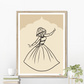'GHOOMAR' Minimalist Cultural Fine Art Print