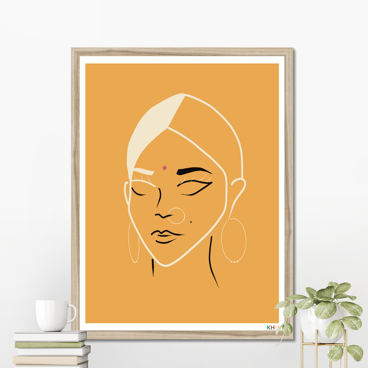 'SONA' Minimalist Cultural Fine Art Print