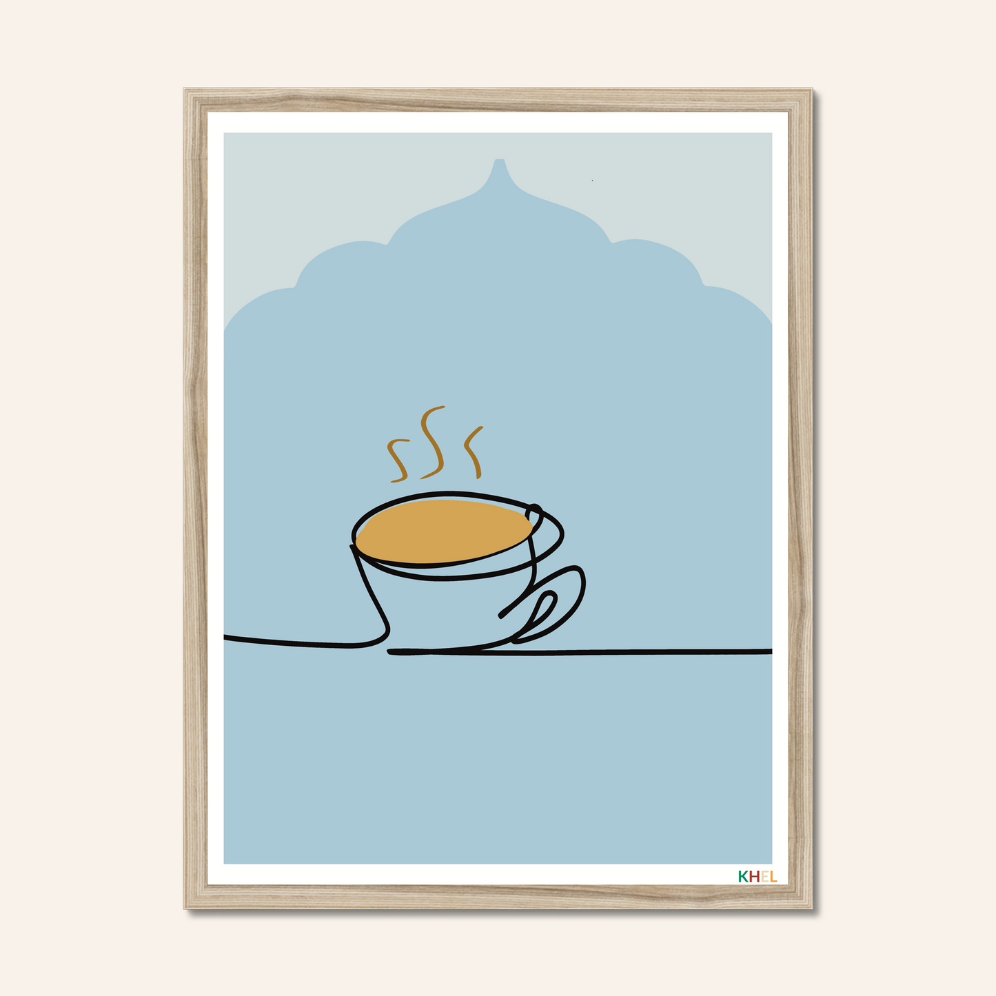 'MONSOON CHAI' Minimalist Cultural Fine Art Print