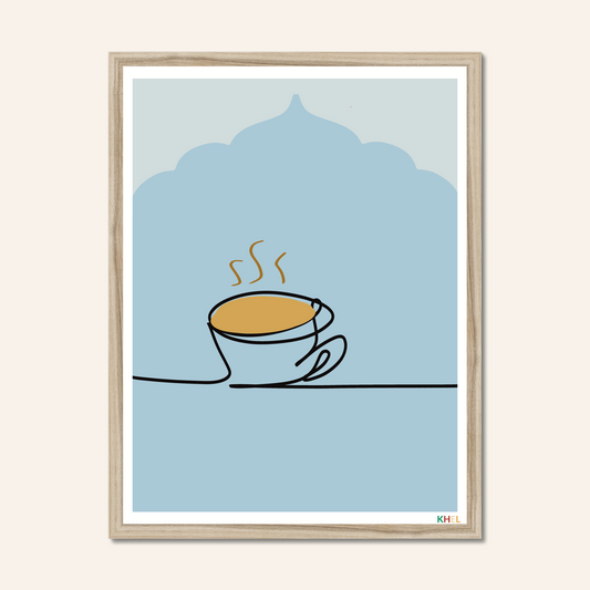 'MONSOON CHAI' Minimalist Cultural Fine Art Print