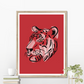 'AUTUMN WAGH' Minimalist Cultural Fine Art Print