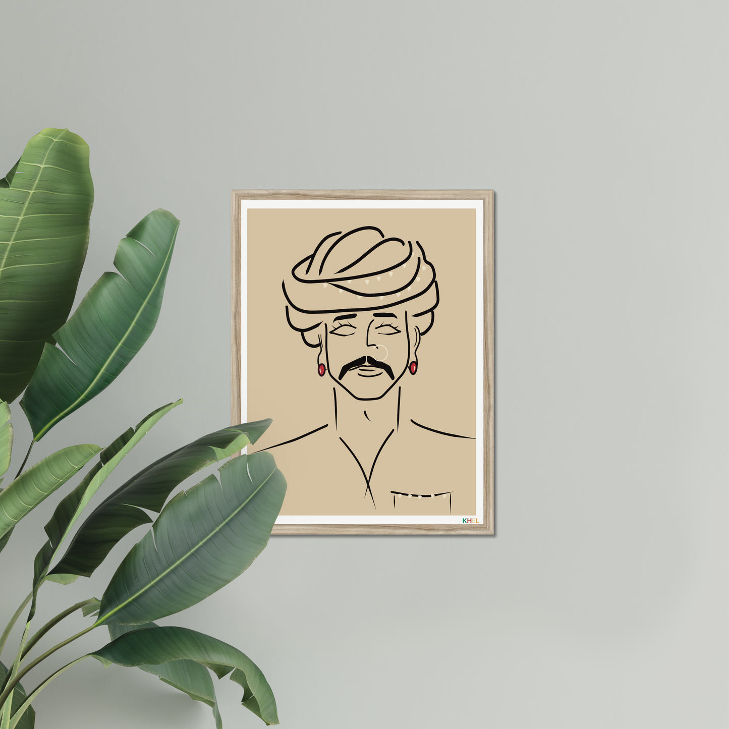 'SULTAN' Minimalist Cultural Fine Art Print