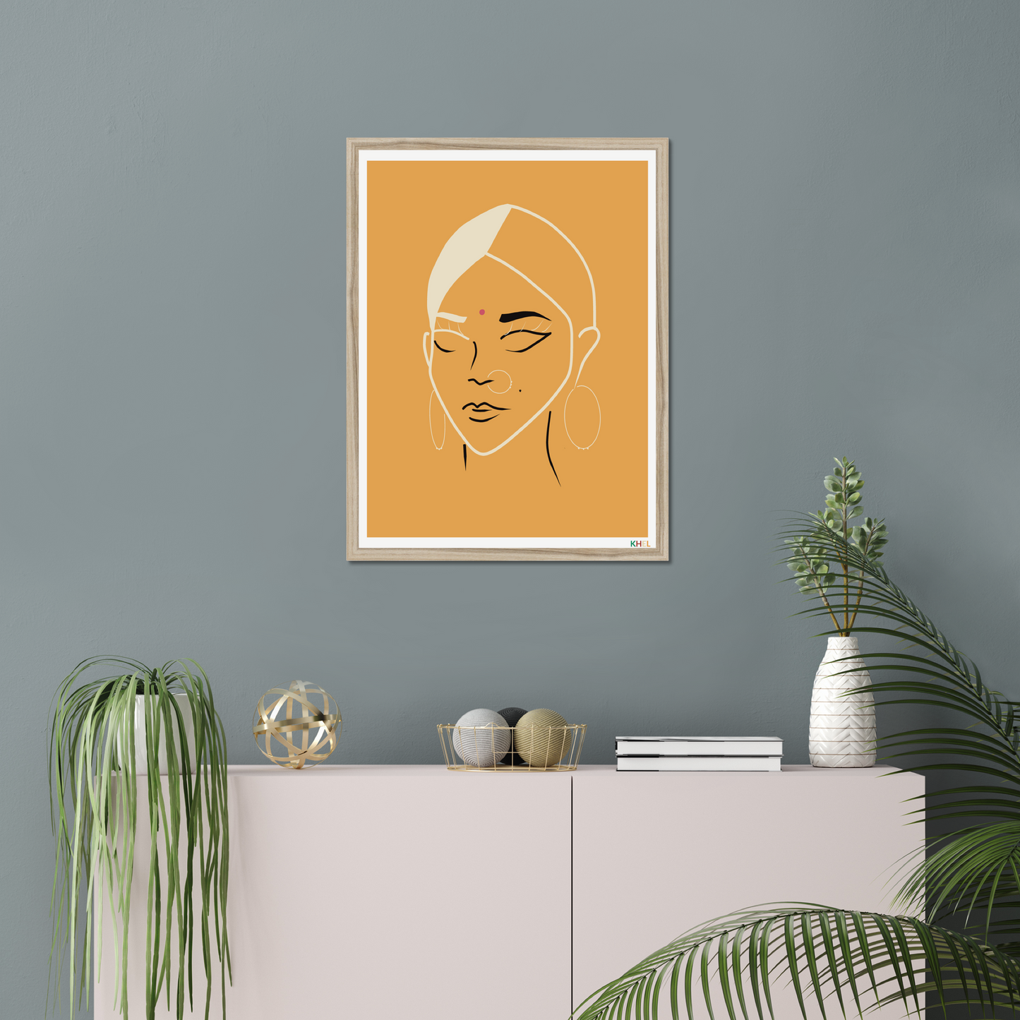 'SONA' Minimalist Cultural Fine Art Print