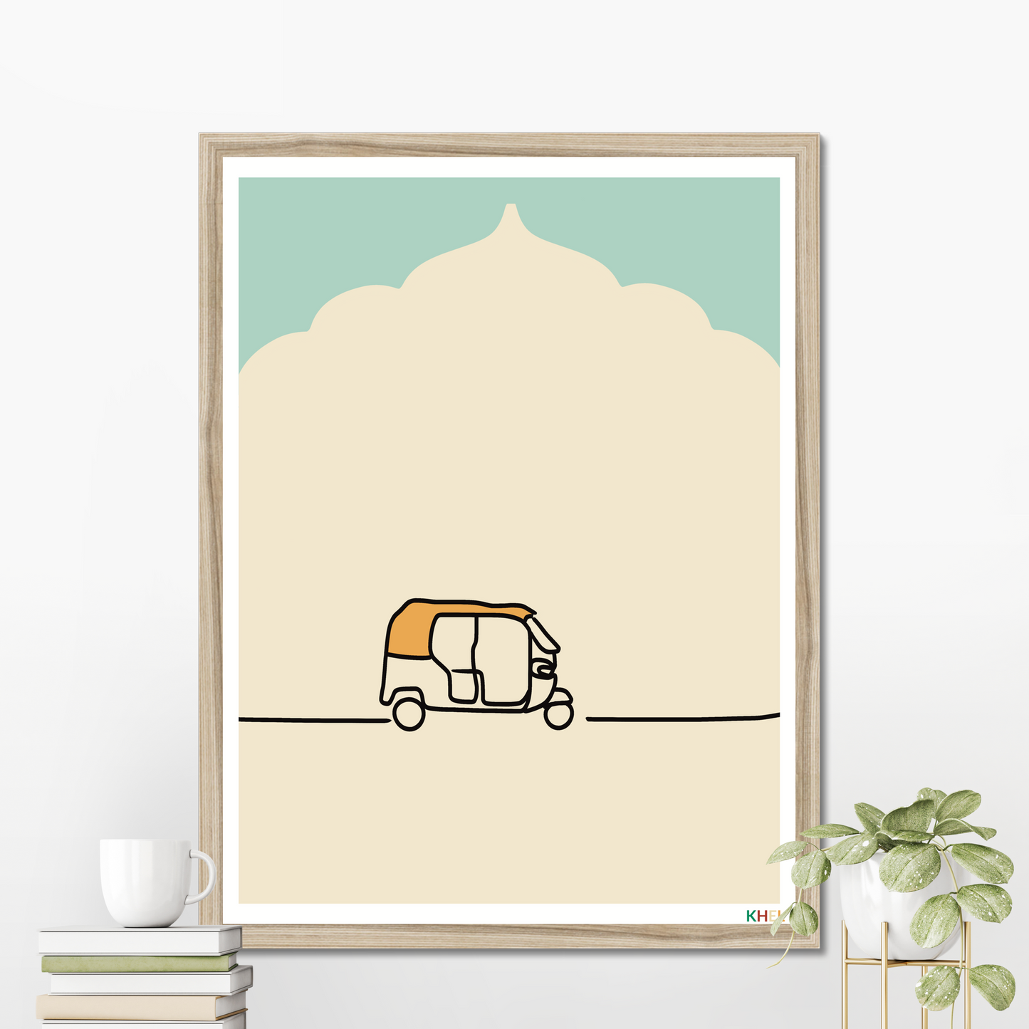 'HORN PLEASE' Minimalist Cultural Fine Art Print