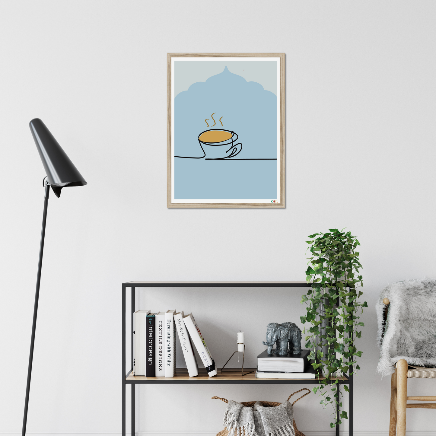 'MONSOON CHAI' Minimalist Cultural Fine Art Print