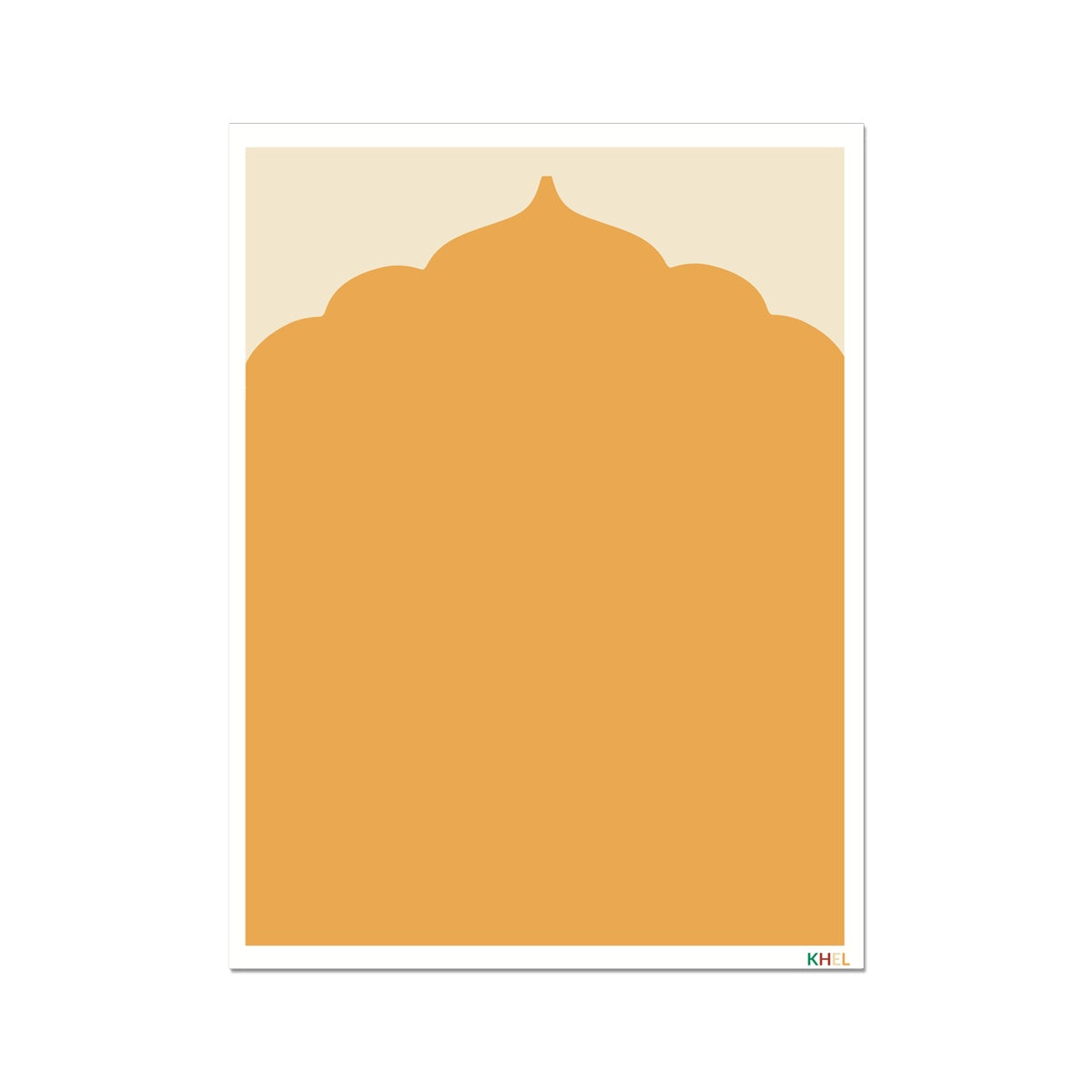 'SUMMER MAHAL' Minimalist Cultural Fine Art Print