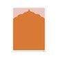 'AUTUMN MAHAL' Minimalist Cultural Fine Art Print