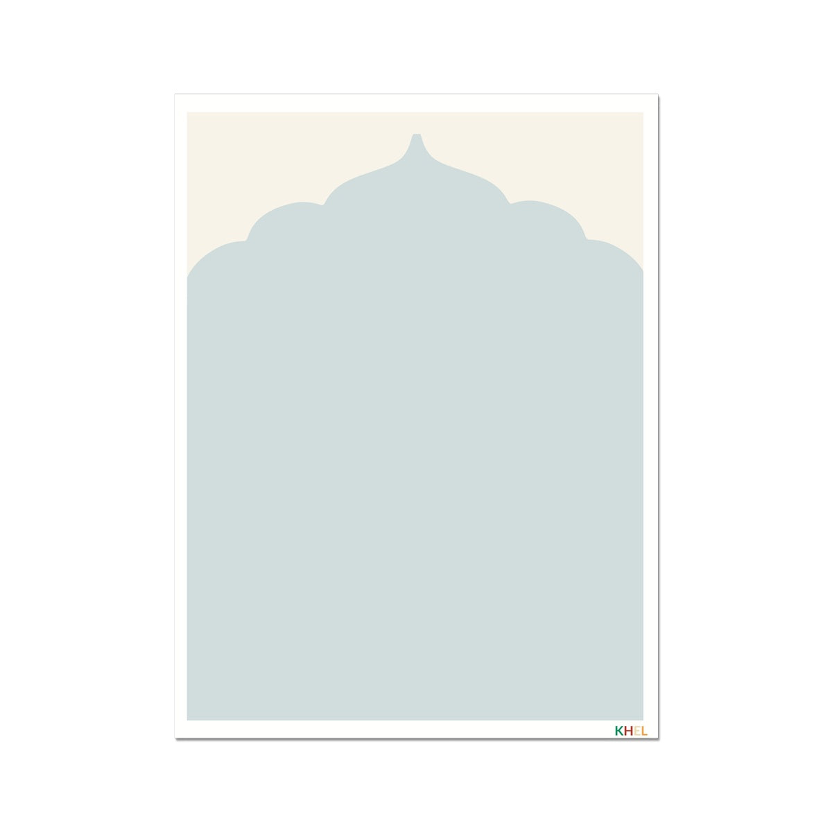 'DAWN MAHAL' Minimalist Cultural Fine Art Print