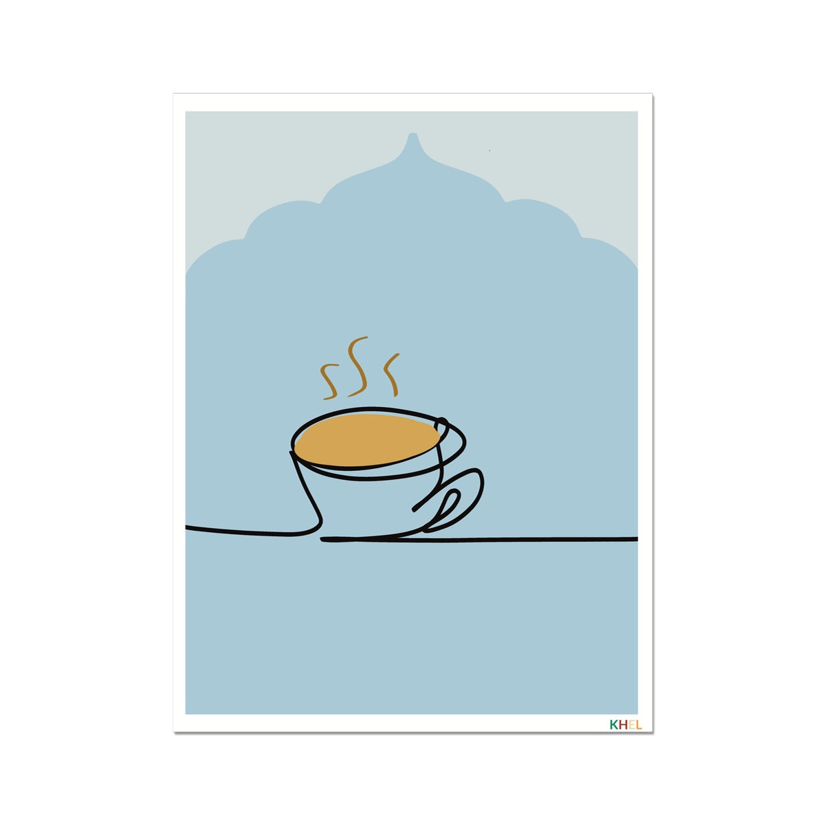 'MONSOON CHAI' Minimalist Cultural Fine Art Print