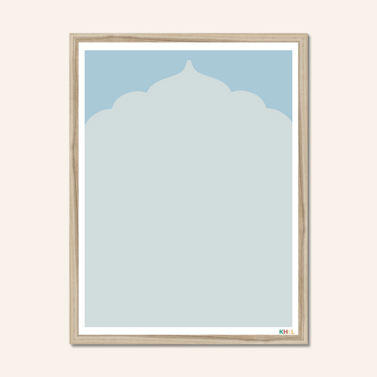 'NIGHTFALL MAHAL' Minimalist Cultural Fine Art Print