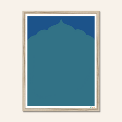 'MONSOON MAHAL' Minimalist Cultural Fine Art Print