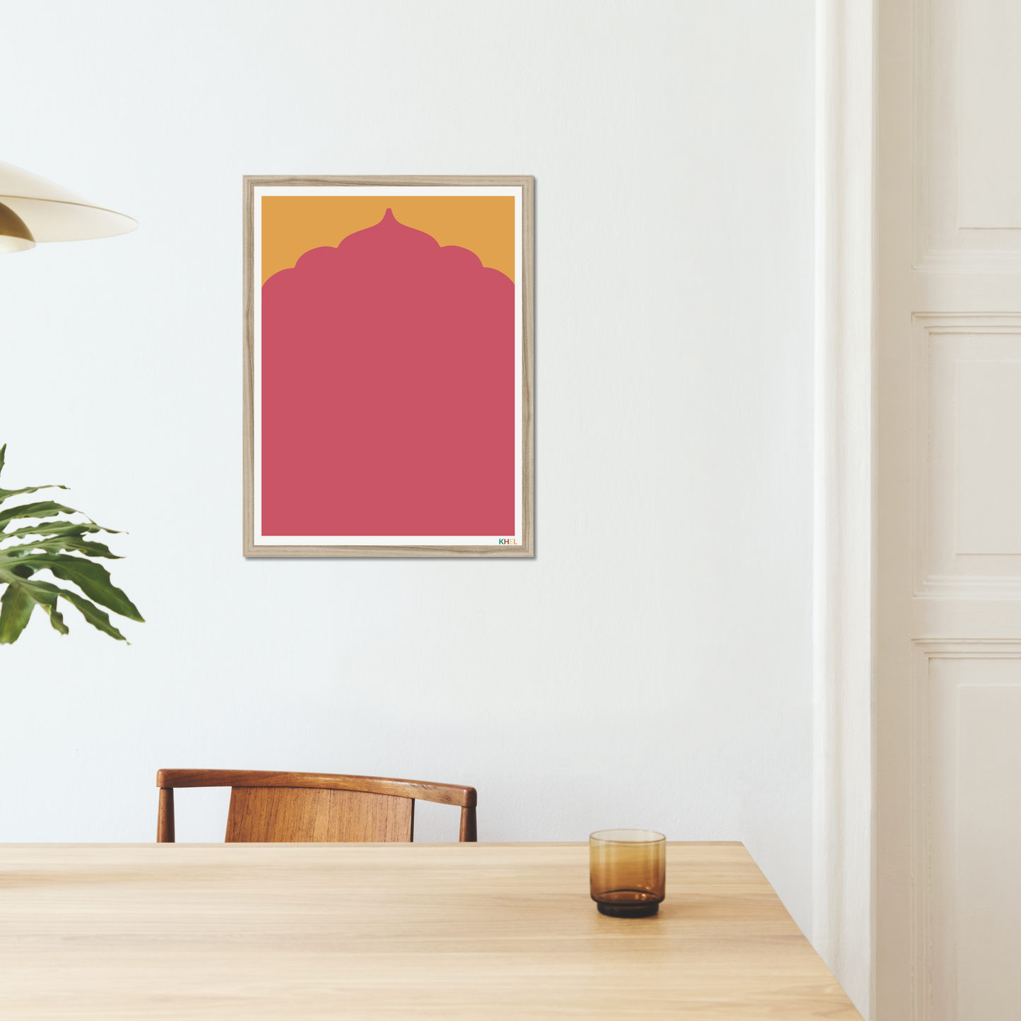 'SPRING MAHAL' Minimalist Cultural Fine Art Print