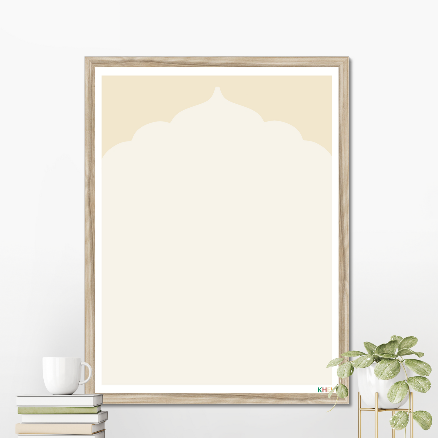 'MORNING MAHAL' Minimalist Cultural Fine Art Print