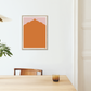 'AUTUMN MAHAL' Minimalist Cultural Fine Art Print