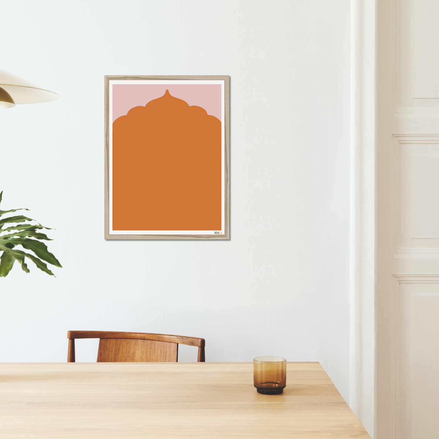 'AUTUMN MAHAL' Minimalist Cultural Fine Art Print