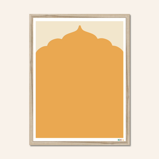 'SUMMER MAHAL' Minimalist Cultural Fine Art Print