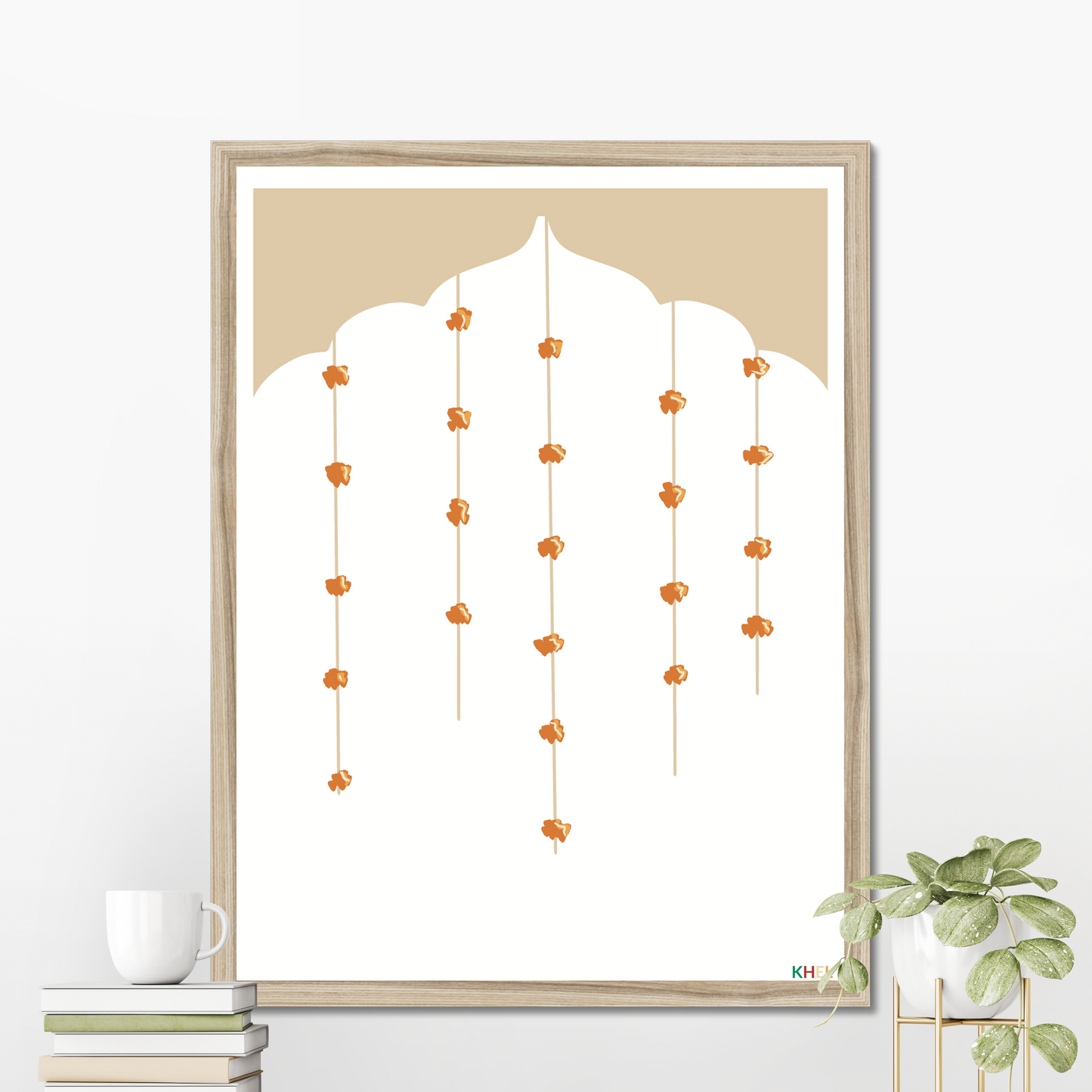 'PHOOL MAHAL MORNING' Minimalist Cultural Fine Art Print