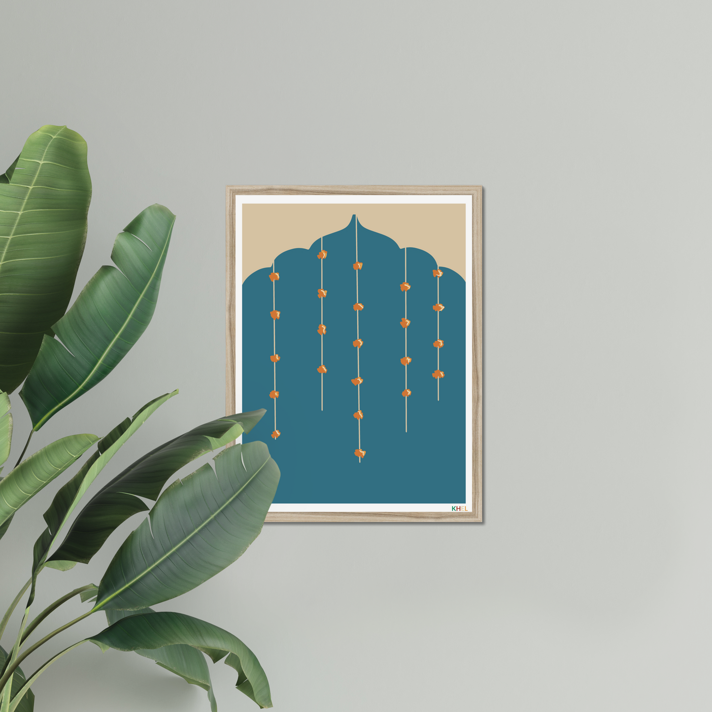 'PHOOL MAHAL' Minimalist Cultural Fine Art Print