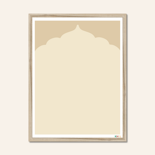 'EVENING MAHAL' Minimalist Cultural Fine Art Print