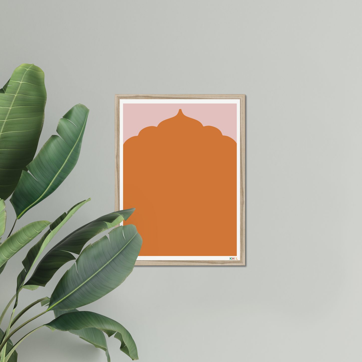 'AUTUMN MAHAL' Minimalist Cultural Fine Art Print