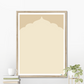 'EVENING MAHAL' Minimalist Cultural Fine Art Print