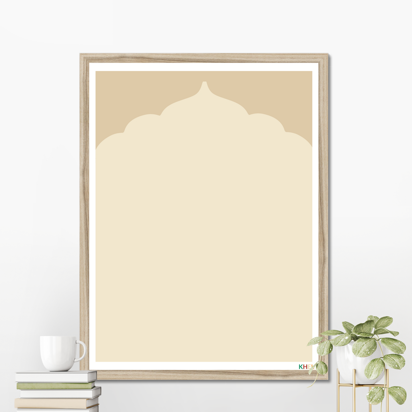 'EVENING MAHAL' Minimalist Cultural Fine Art Print