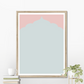 'DUSK MAHAL' Minimalist Cultural Fine Art Print