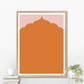 'AUTUMN MAHAL' Minimalist Cultural Fine Art Print