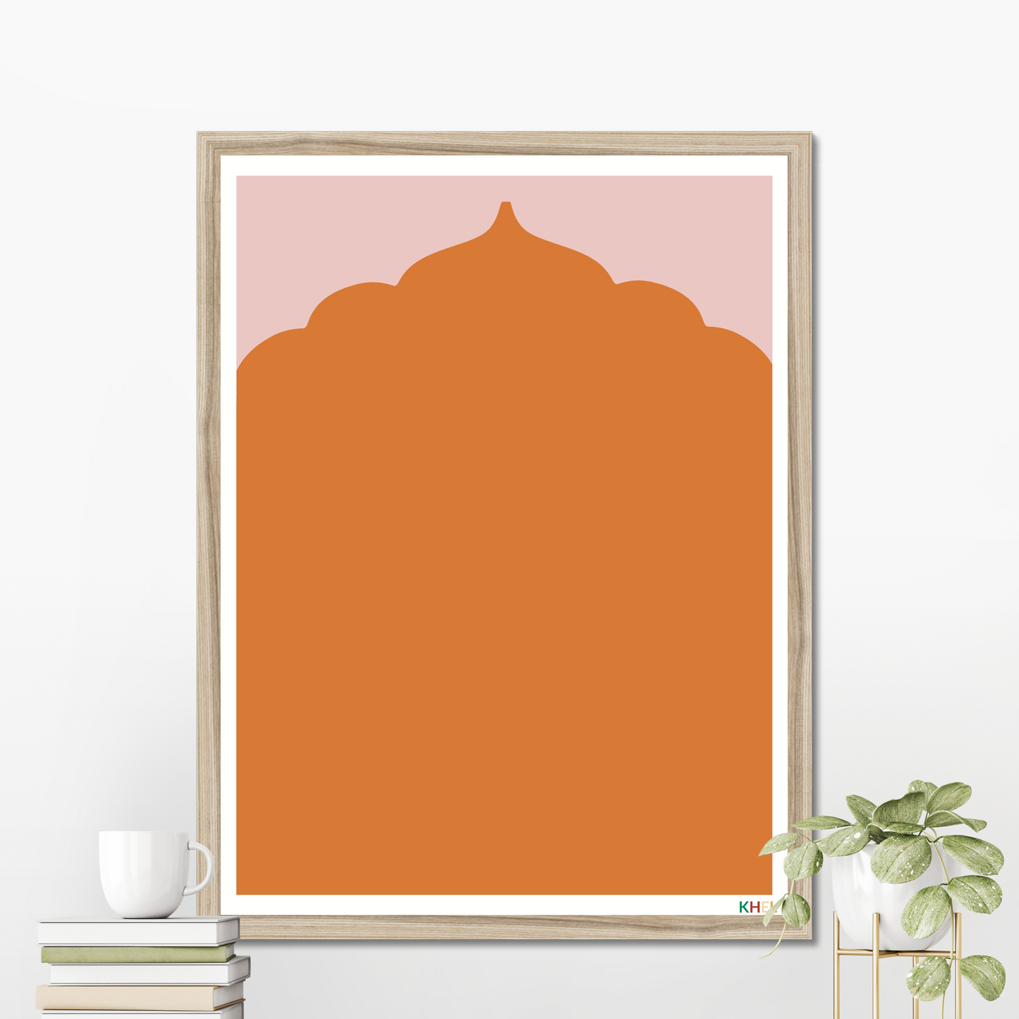 'AUTUMN MAHAL' Minimalist Cultural Fine Art Print