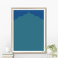 'MONSOON MAHAL' Minimalist Cultural Fine Art Print