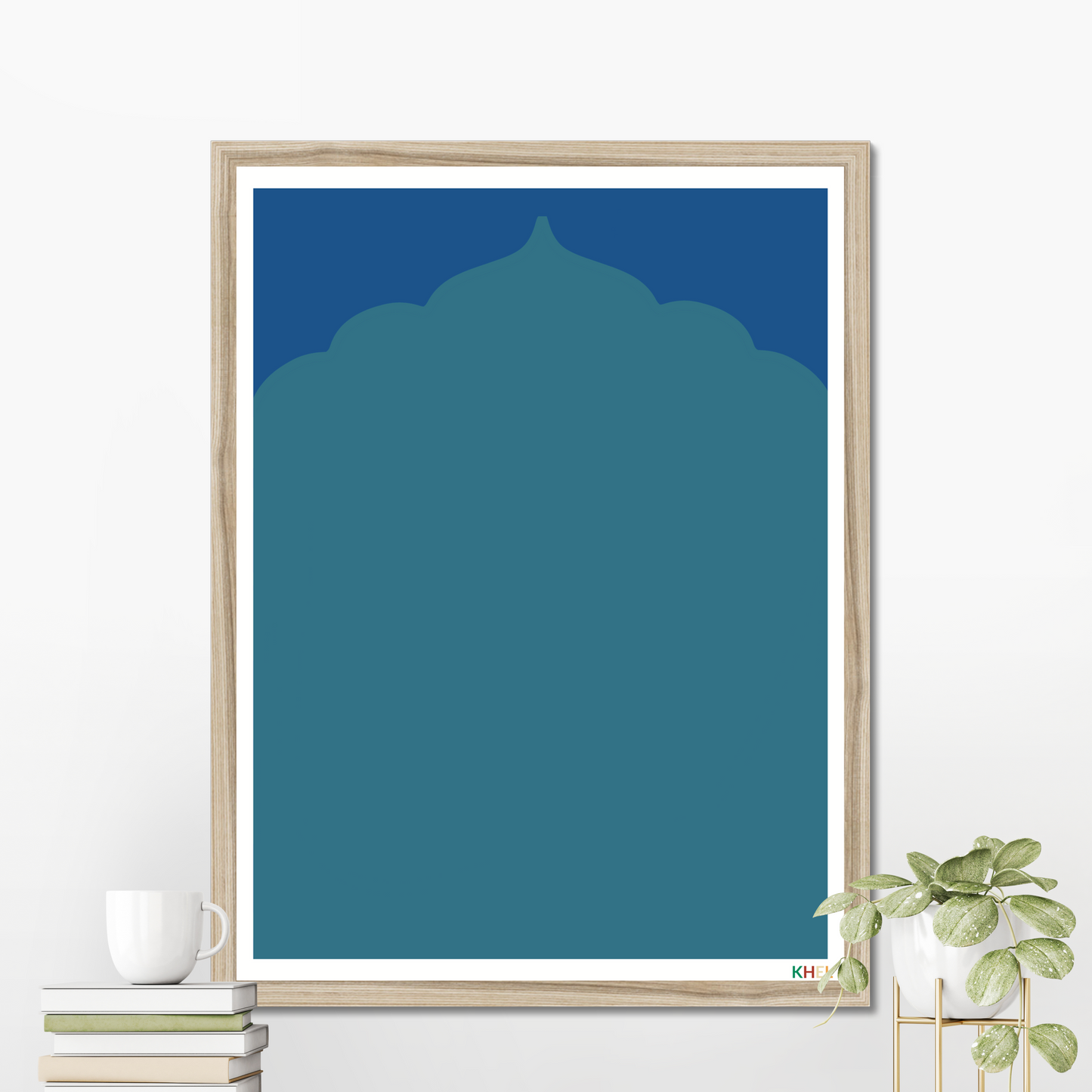 'MONSOON MAHAL' Minimalist Cultural Fine Art Print