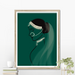 'MONSOON NIGHT RANI' Minimalist Cultural Fine Art Print