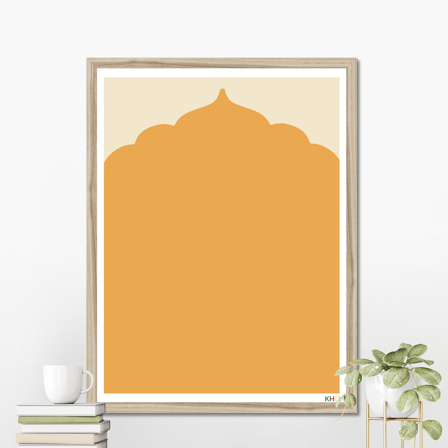 'SUMMER MAHAL' Minimalist Cultural Fine Art Print