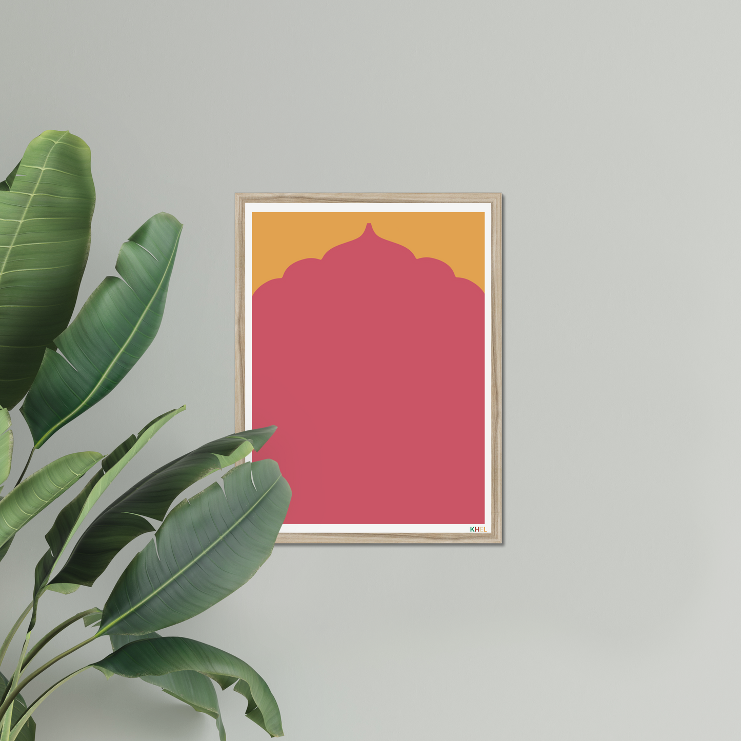 'SPRING MAHAL' Minimalist Cultural Fine Art Print