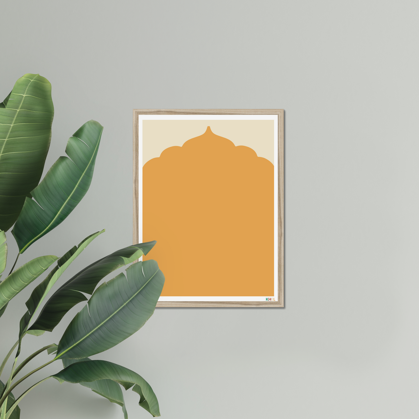 'SUMMER MAHAL' Minimalist Cultural Fine Art Print