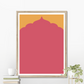 'SPRING MAHAL' Minimalist Cultural Fine Art Print