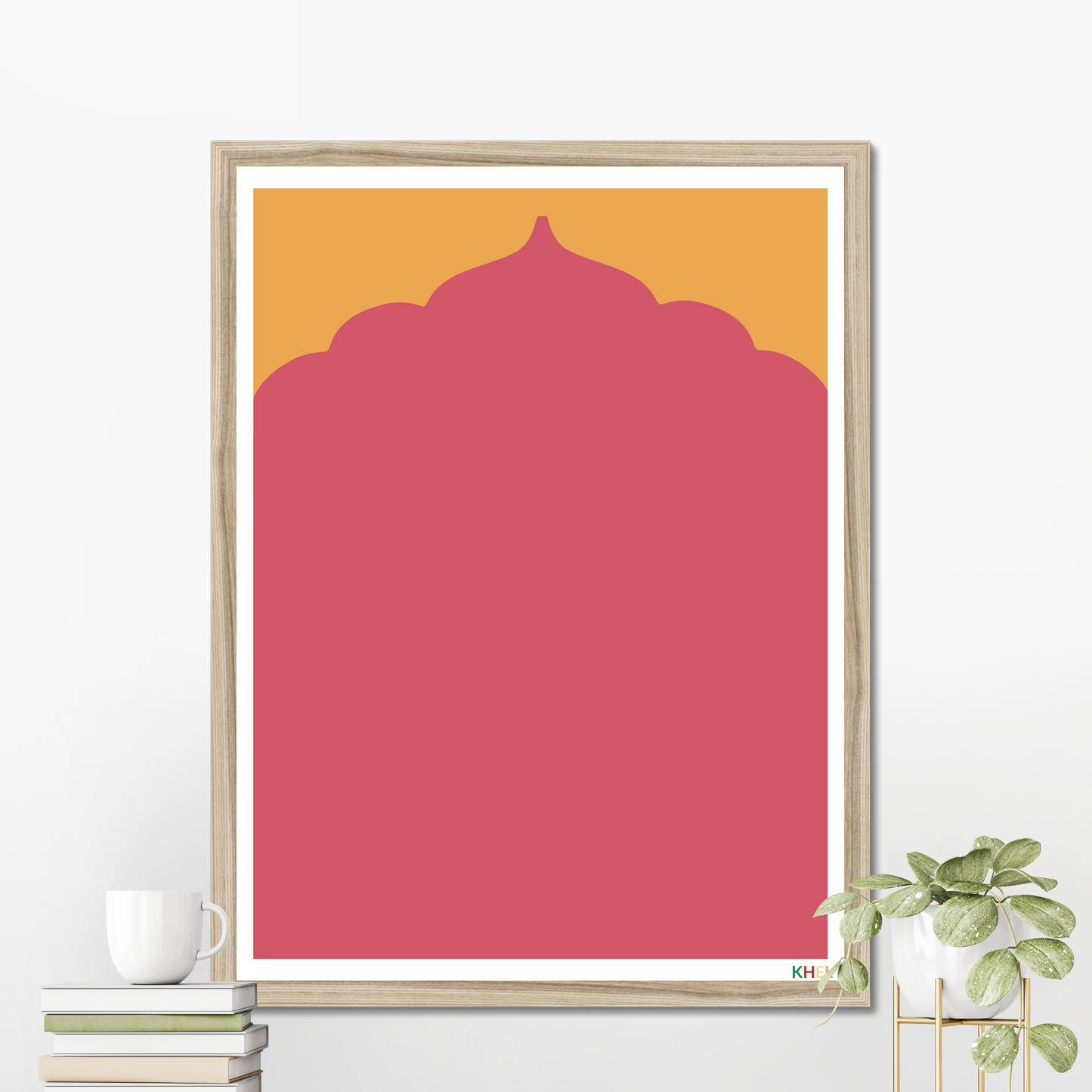 'SPRING MAHAL' Minimalist Cultural Fine Art Print